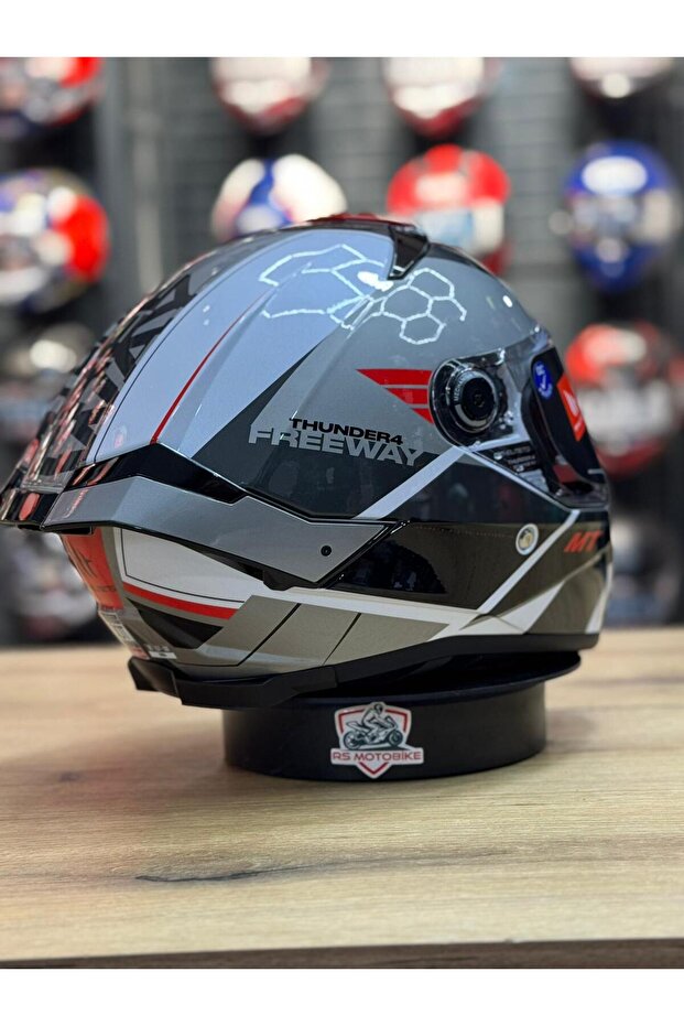 Thunder 4 Freeway A5 Parlak Kask - 5
