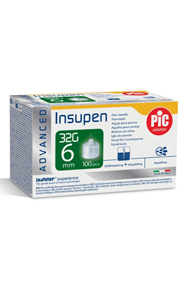 Insupen Advanced 32G 6mm 100's