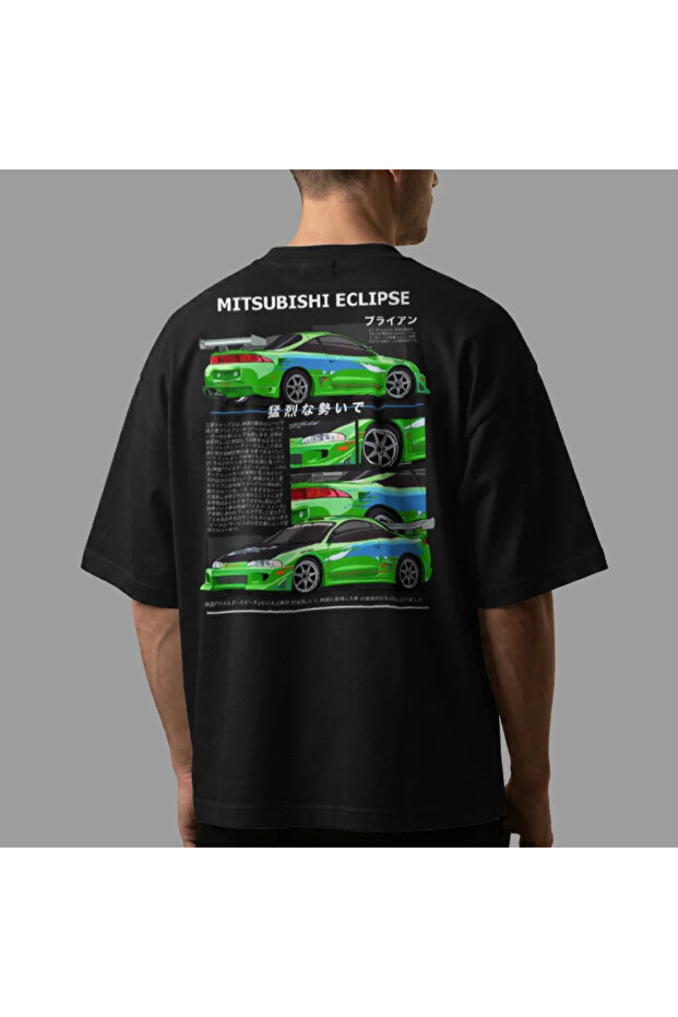 Μπλουζάκι Mitsubishi Eclipse oversized - 7