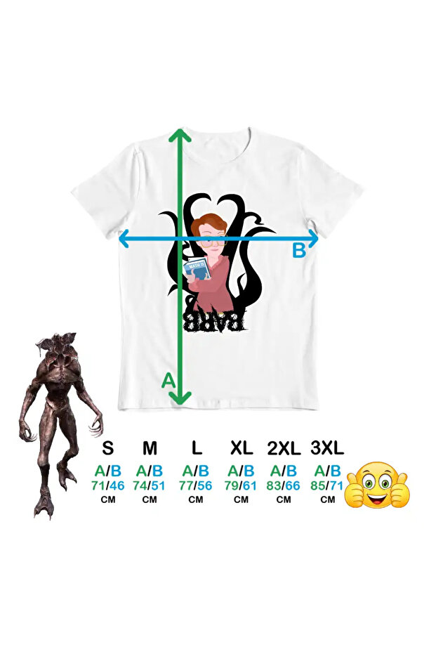 Tricou Barbati Stranger Things Barb Matematica Hell - 4