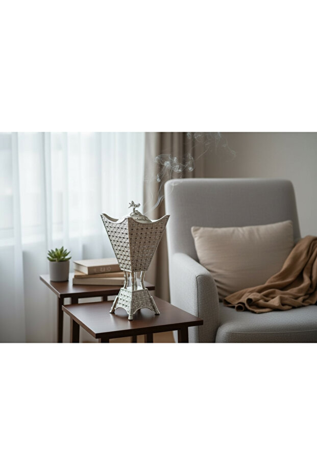 مبخرة التميز فضي كبير - 1