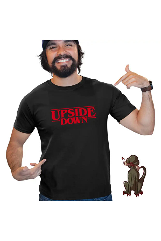 Tricou Barbati Stranger Things Upside Down - 2