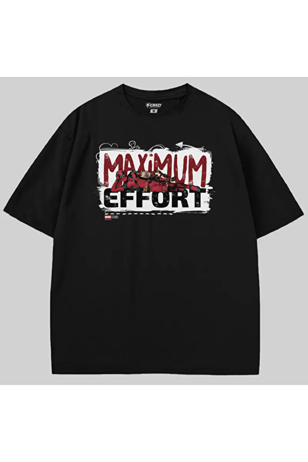 Μπλουζάκι Deadpool Maximum Effort oversized - 1