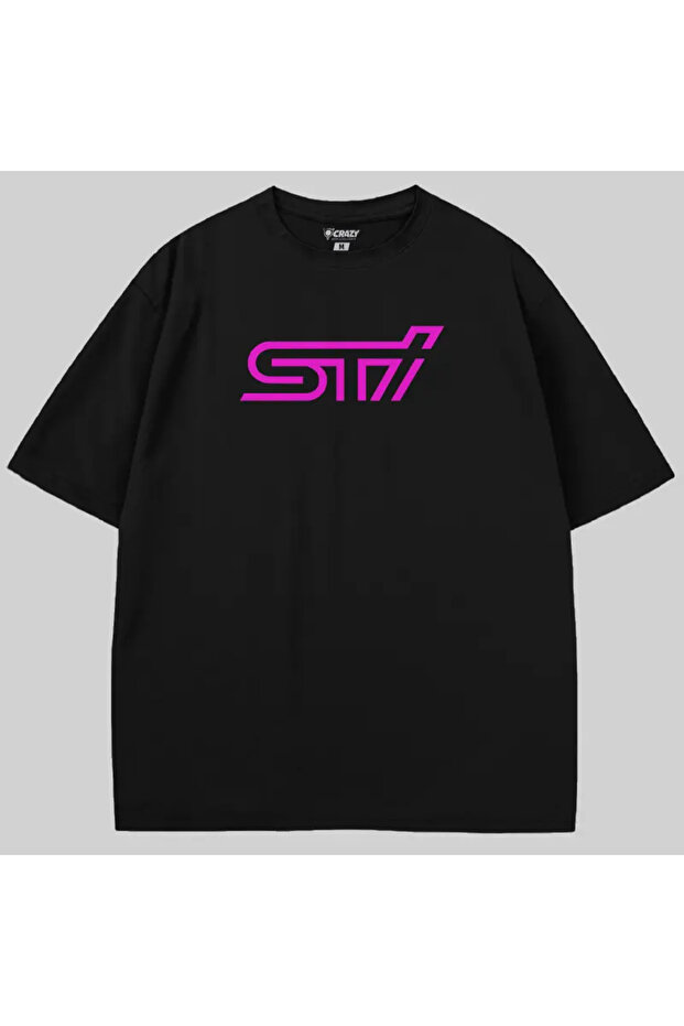 تيشيرت كبير الحجم بشعار سوبارو STI