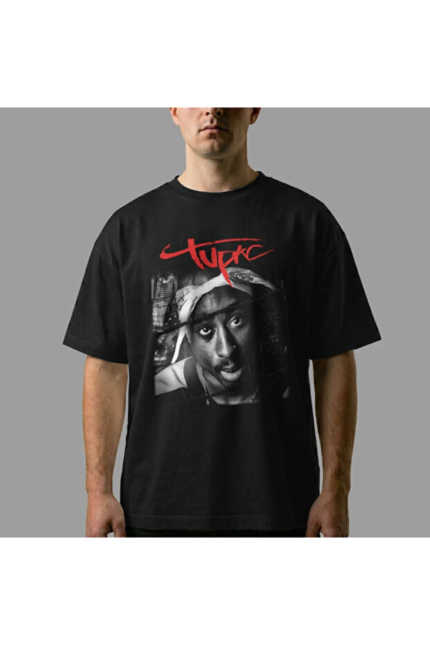 Μπλουζάκι Tupac oversized - 6