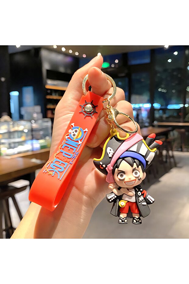 Figured Large Size Silicone Keychain