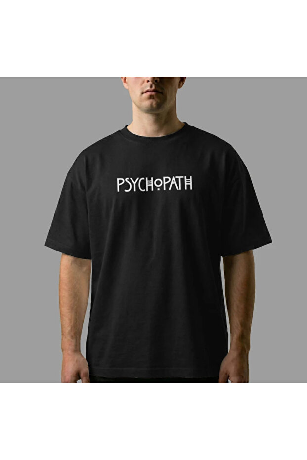 Μπλουζάκι Psychopath oversized - 6