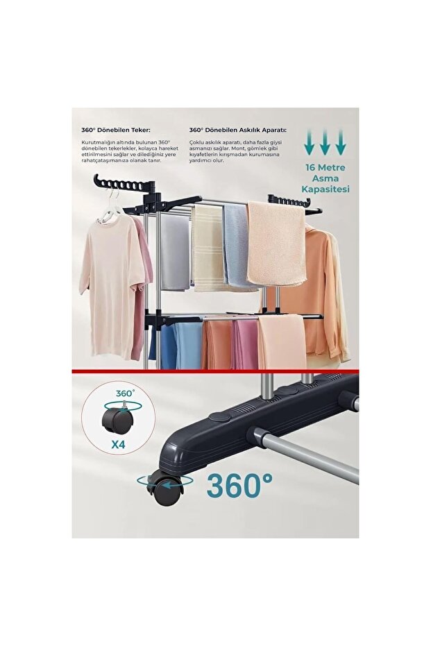 Triplex 3 Katlı Kurutmalık - 3