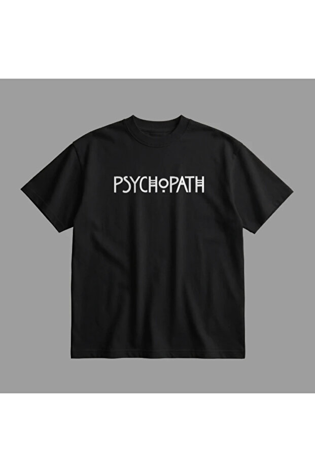 Μπλουζάκι Psychopath oversized - 4