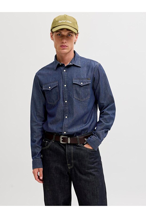 Denim Gömlek - 1