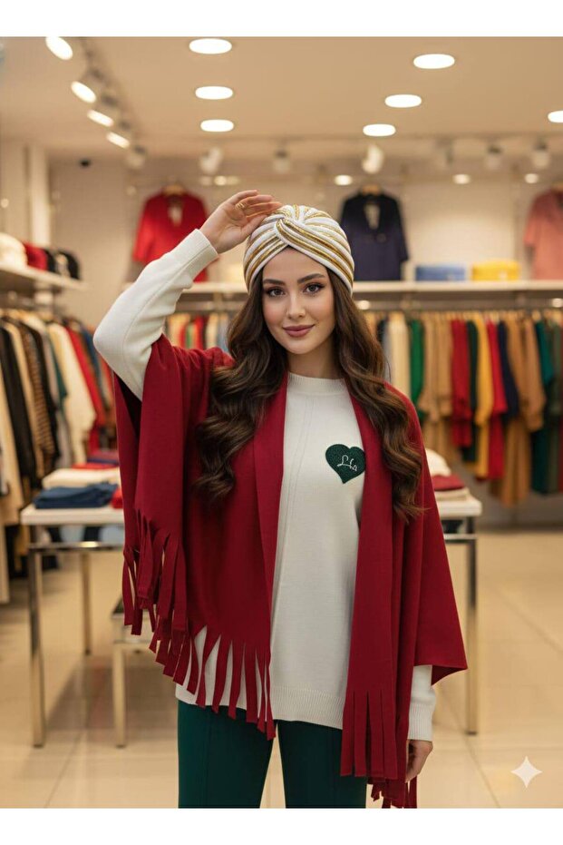 وشاح بولار بفيفي شيك فاخر ناعم من الصوف