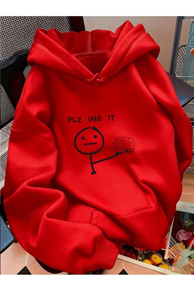 Poland Patterned Premium Hooded Sweatshirt