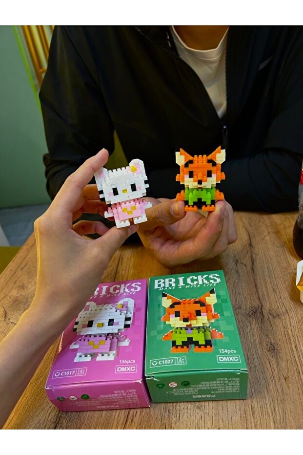 10 Adet Bricks Figür Yapım Seti - 2