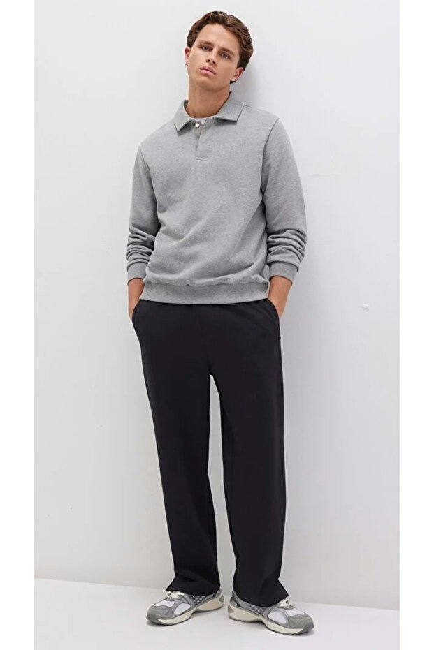 M0010462 Basic Erkek Eşofman Altı SİYAH - 3