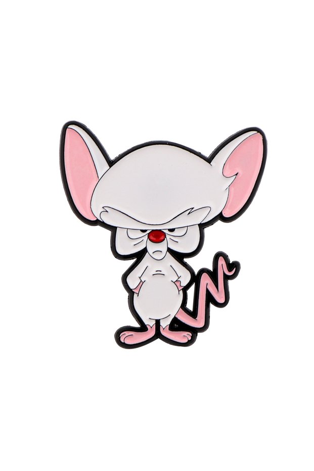 1 Mouse Battle Pin Cute Cartoon Anime Badges Brooches for Clothing Enamel Pin Women's Badges Jewelr.
