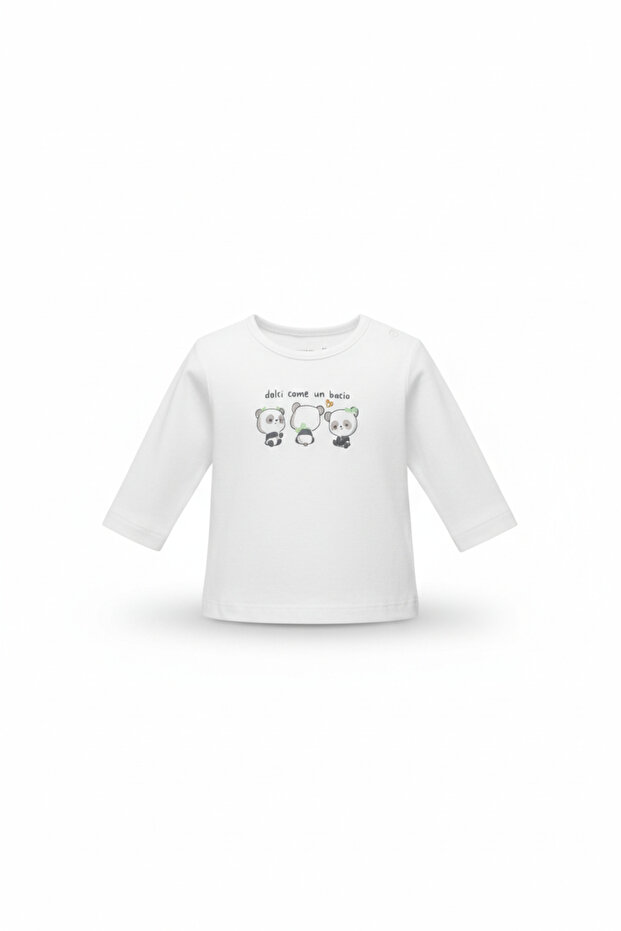 Bluza cu guler rotund - 1