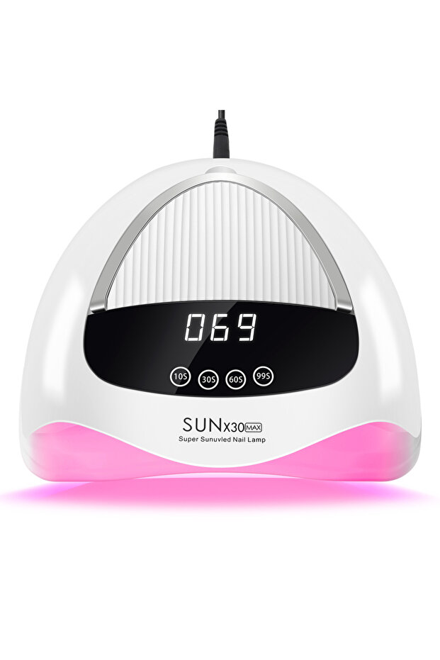 EU SUN X30 MAX Professional 380W UV Nail Lamp With 4 Timer Setting Red Lights Nail Dryer 90LEDS For