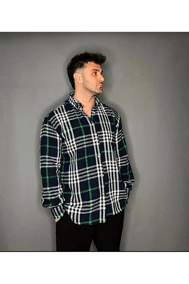 Oduncu Gömlek Yeşil - 2