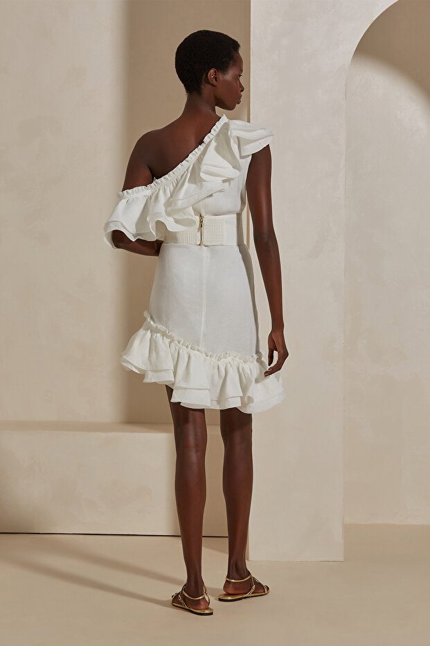 Ruby Keten Elbise - 3