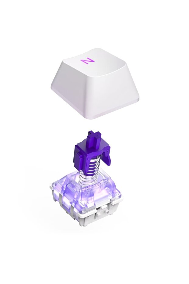 Function 2 Beyaz 8K Hz Kablolu Gaming Klavye - 5