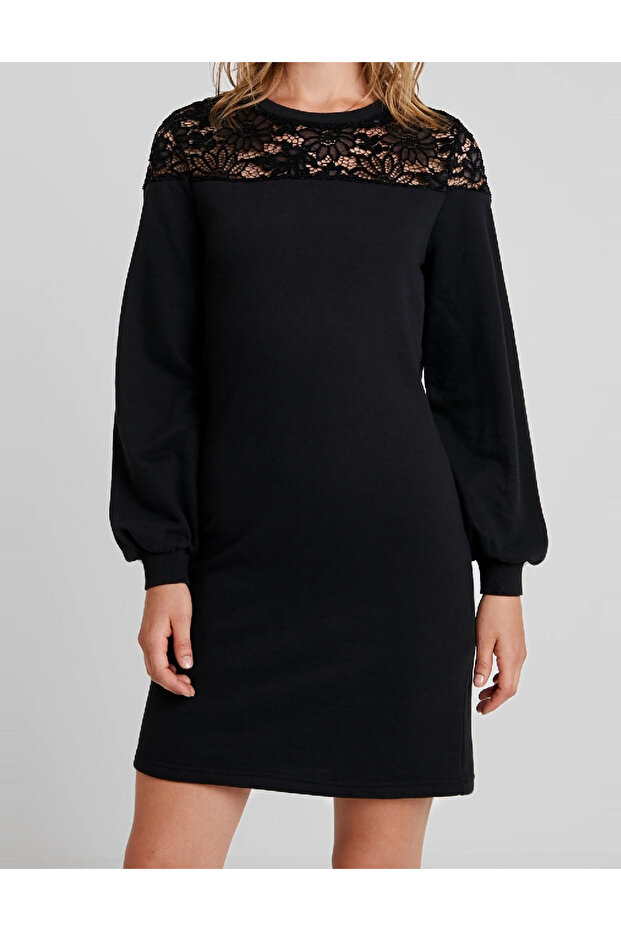 Rochie scurta, Negru - 2