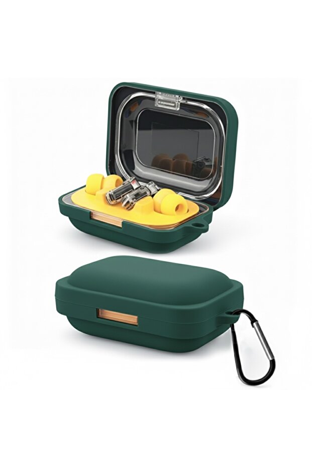 Nothing Ear (A) Case Cover | Soft Silicone Protective Cover for Men Women | Dark Green