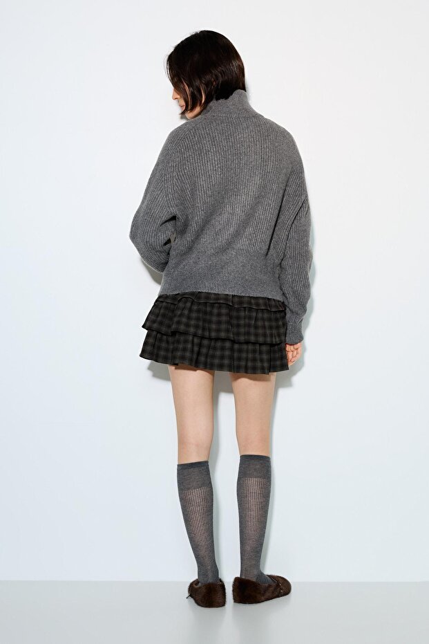 Fermuarlı hırka - 4