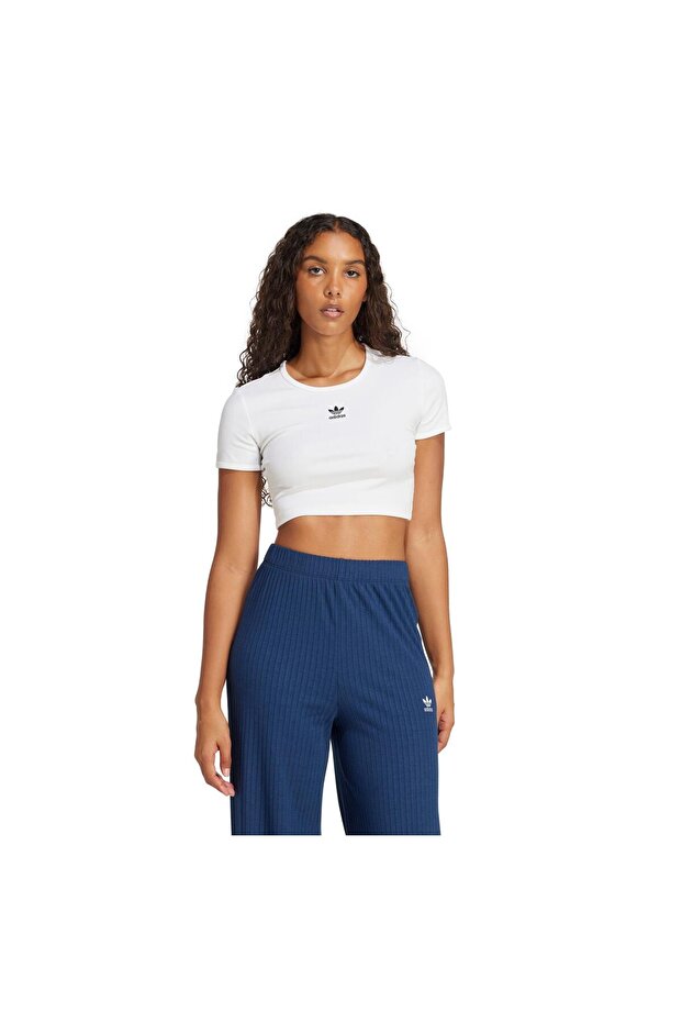 Kt4758-K Ess Rib Tee Women's T-Shirt White