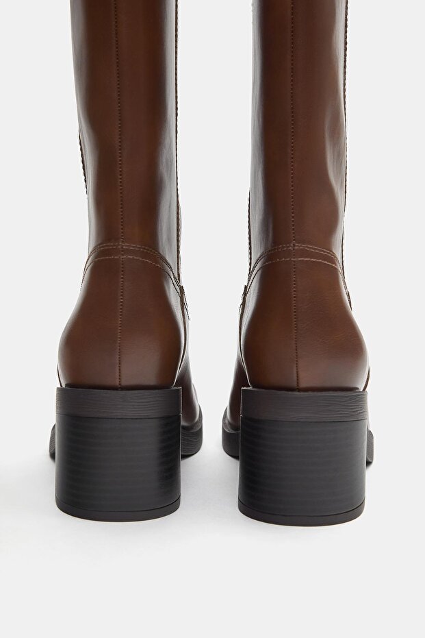 Topuklu yüksek bot - 4