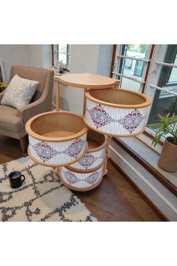 AHŞAP 4 KATLI SEBZELİK - 3