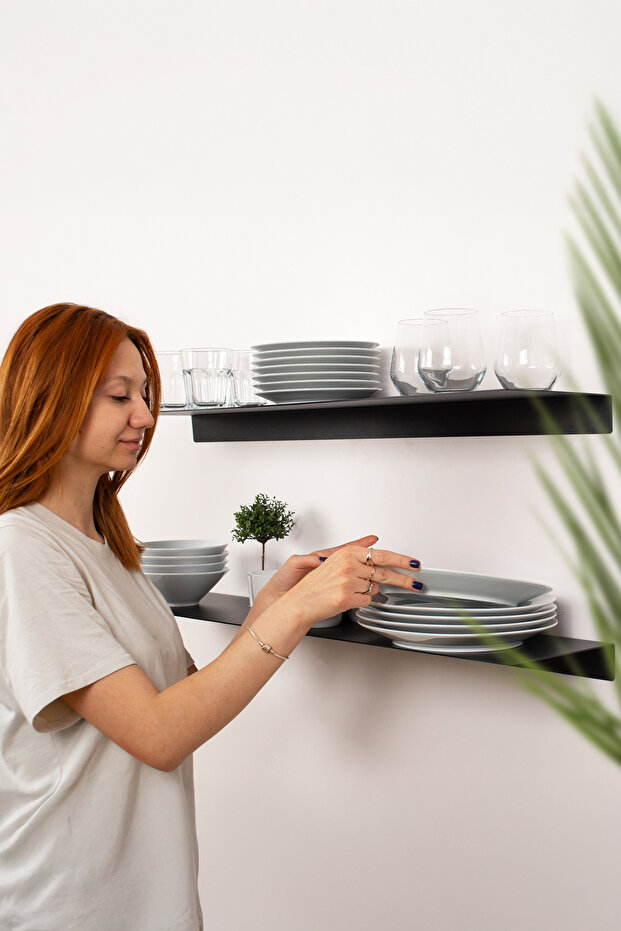 Metal Duvar Rafı - 2