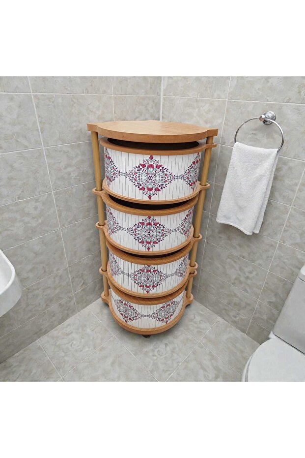 AHŞAP 4 KATLI SEBZELİK - 4