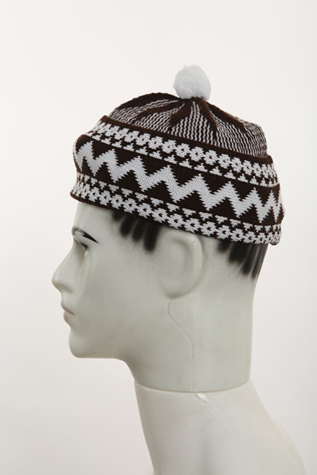 Triko Örme Hacı Takkesi - 3