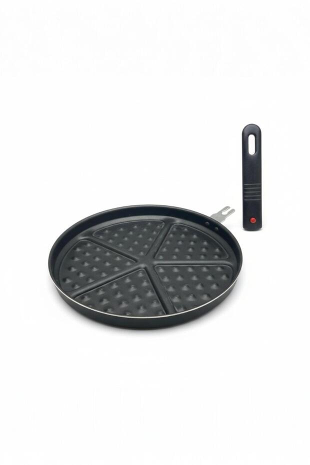 Papilla waffle tava 26 cm detachable handle