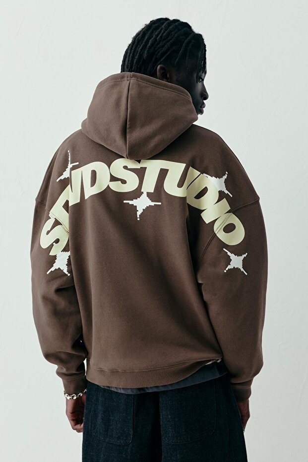 STWD Studio kapüşonlu sweatshirt - 5