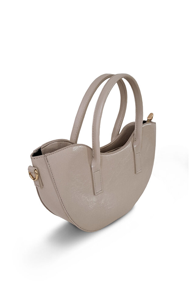 Women's Hand and Shoulder Bag Mink