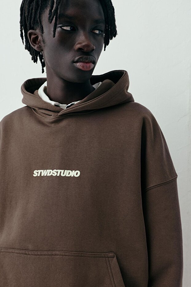 STWD Studio kapüşonlu sweatshirt - 6