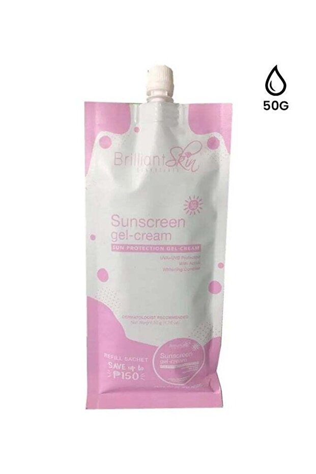 Sunscreen Gel Cream With Active Whitening Complex