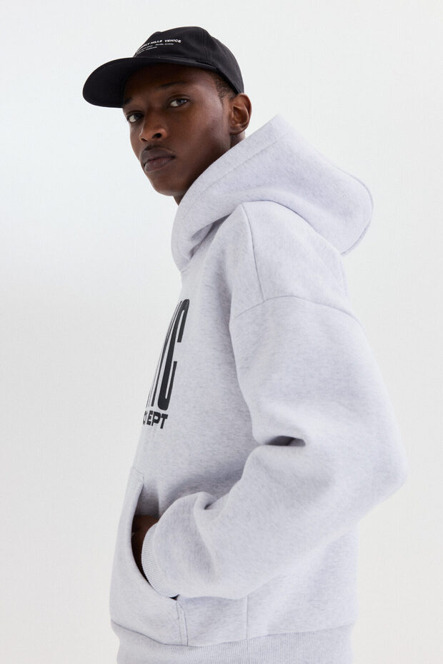 Kapüşonlu Üst Loose Fit - 6