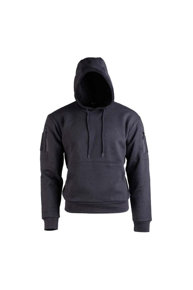 TACTICAL HOODIE BLACK POLAR