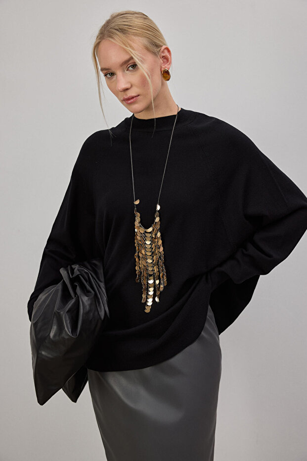 OVERSİZE BASIC TRİKO KAZAK - 2