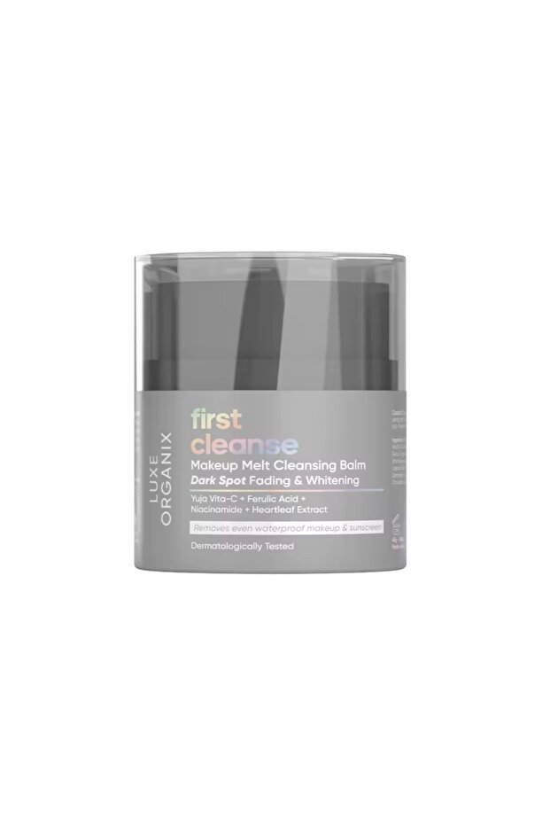 first cleanse balm dar spots make up removal