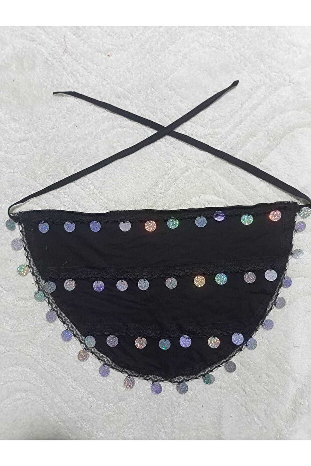 Children's Black Silver Light-Up Rotating Shakira Belt for April 23Rd and Special Occasions