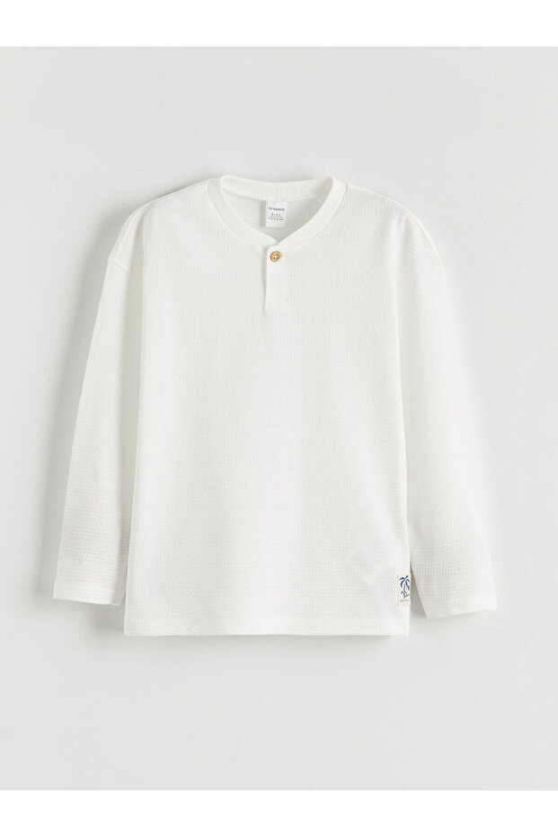 Lcw Baby Crew Neck Boys' T-Shirt