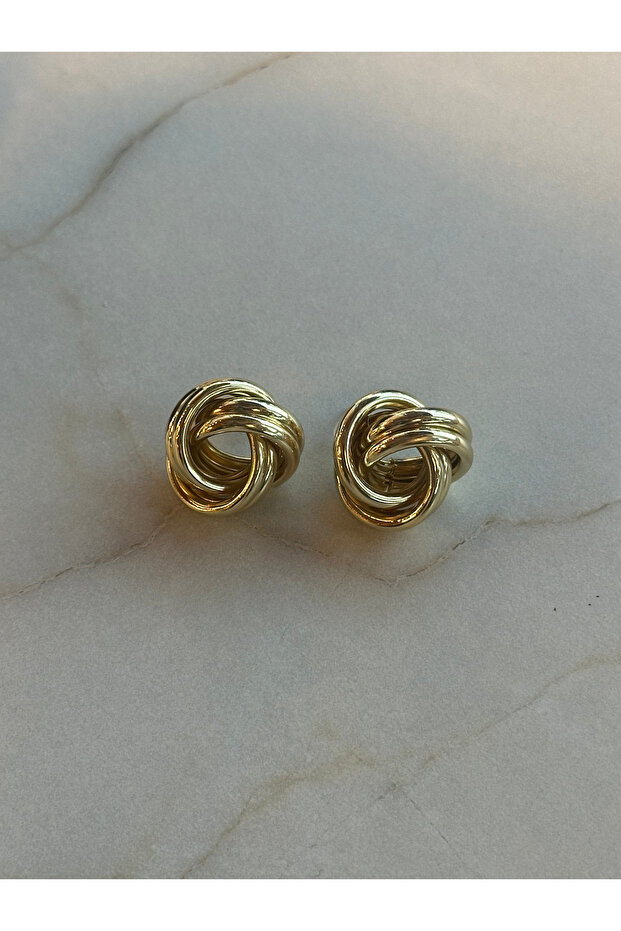 Düğüm Çelik Küpe - 1