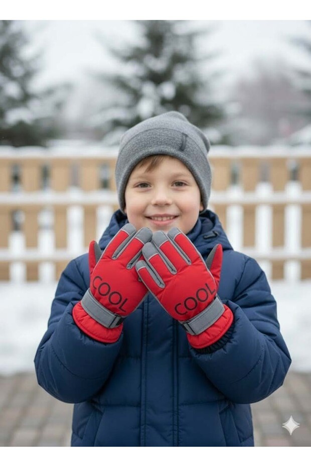 Ki̇tti̇ 422-0017 Children 9-14 Snow Ski Gloves