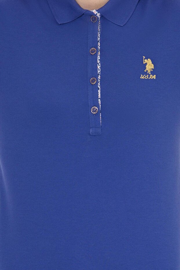 Kadın Mavi Basic Tişört - 6