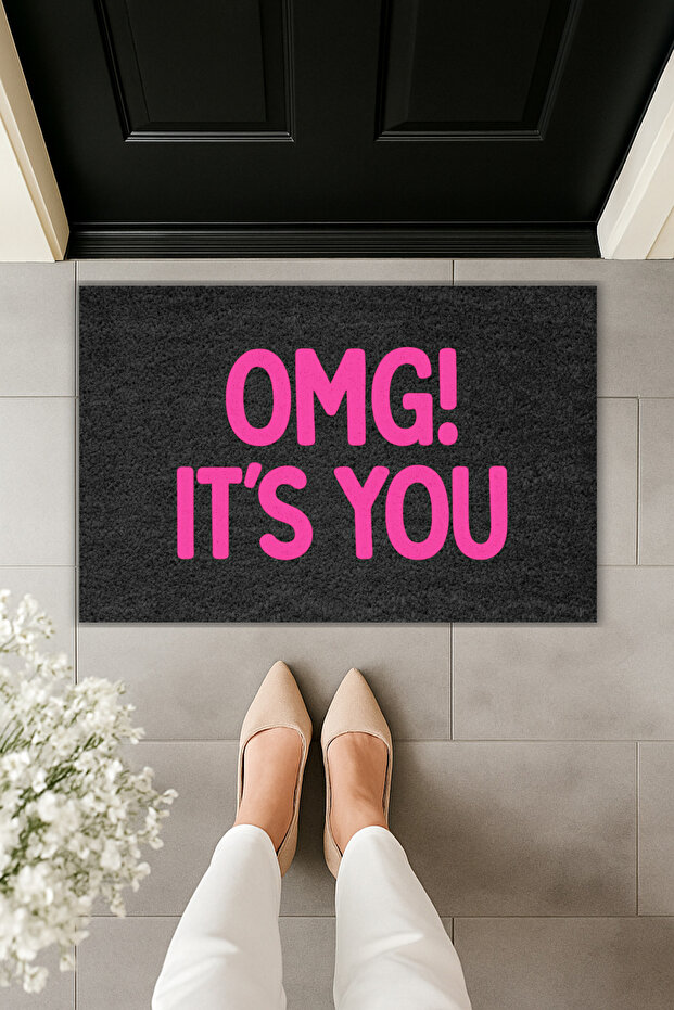 طباعة رقمية حديثة - OMG IT'S YOU - سجادة أمام الباب