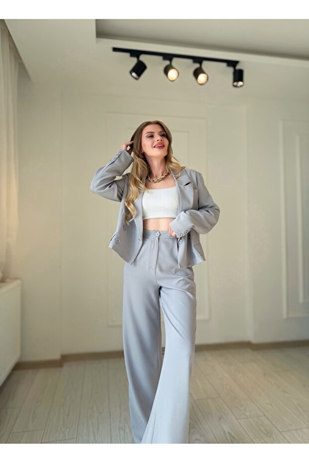 Blazer Ceket Takım - 5