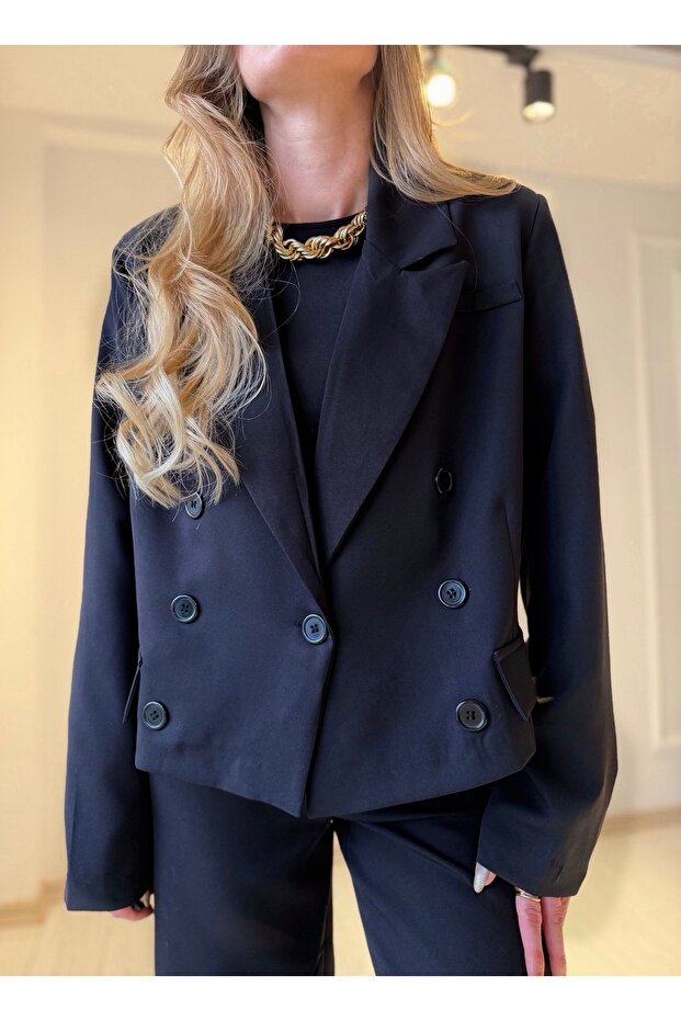 Blazer Ceket Takım - 4